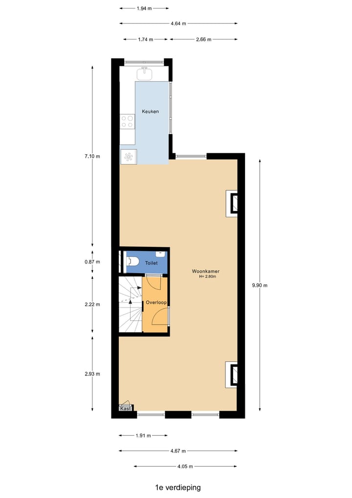 Foto 40 van Warmoezierstraat 5-B