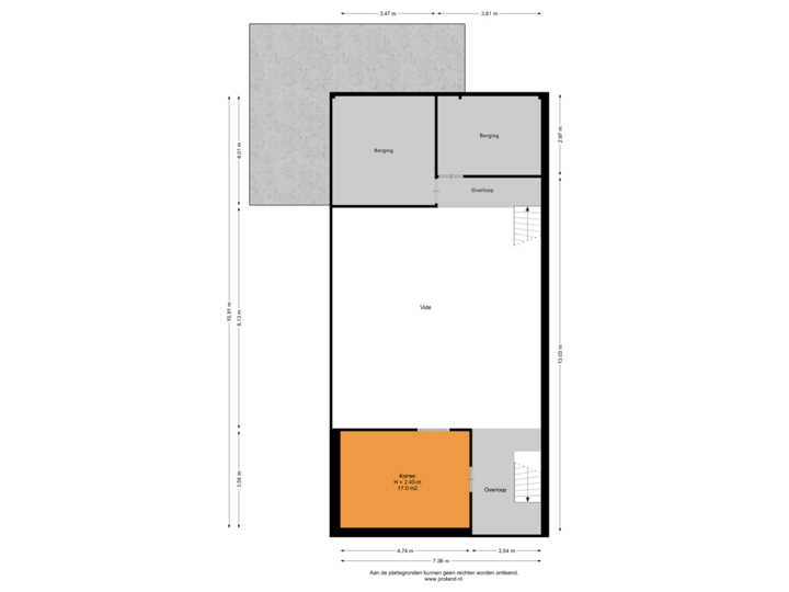 Bijgebouw Verdieping