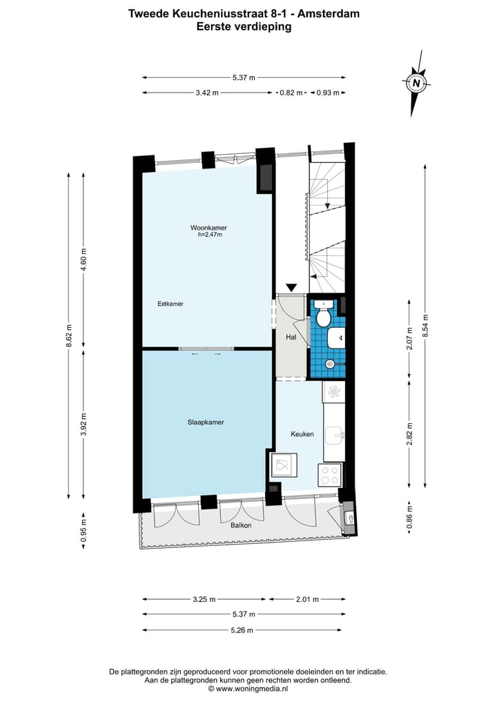 Foto 21 van Tweede Keucheniusstraat 8-1