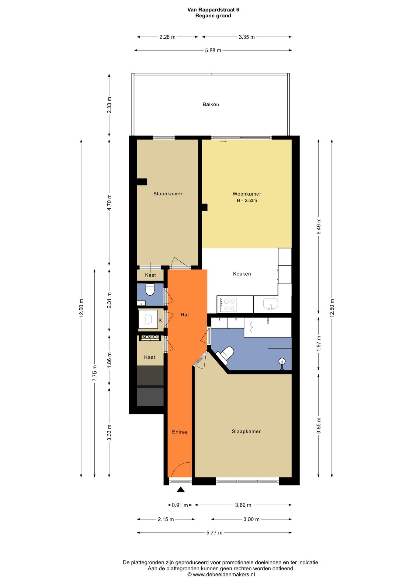 Foto 21 van Van Rappardstraat 6-H