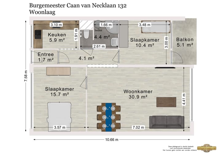 Foto 35 van Burgemeester Caan van Necklaan 132