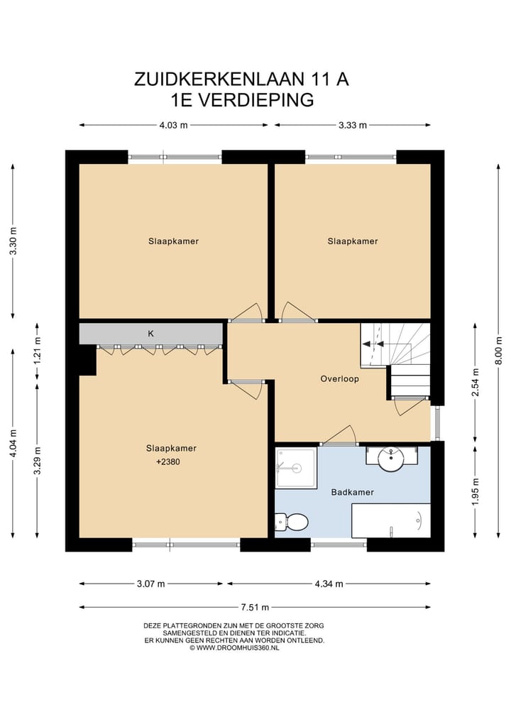 Foto 17 van Zuidkerkenlaan 11-A