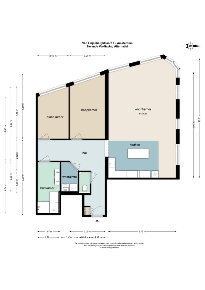 Foto 31 van Van Leijenberghlaan 2-T