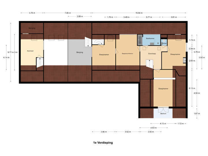 1e Verdieping