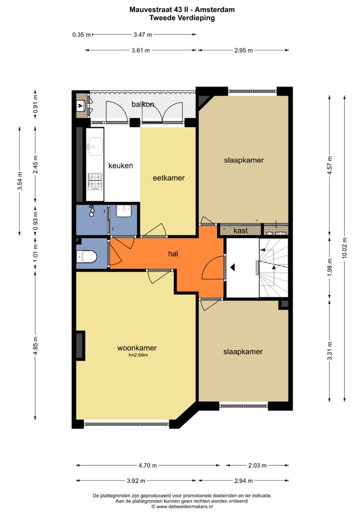 Foto 41 van Mauvestraat 43-2