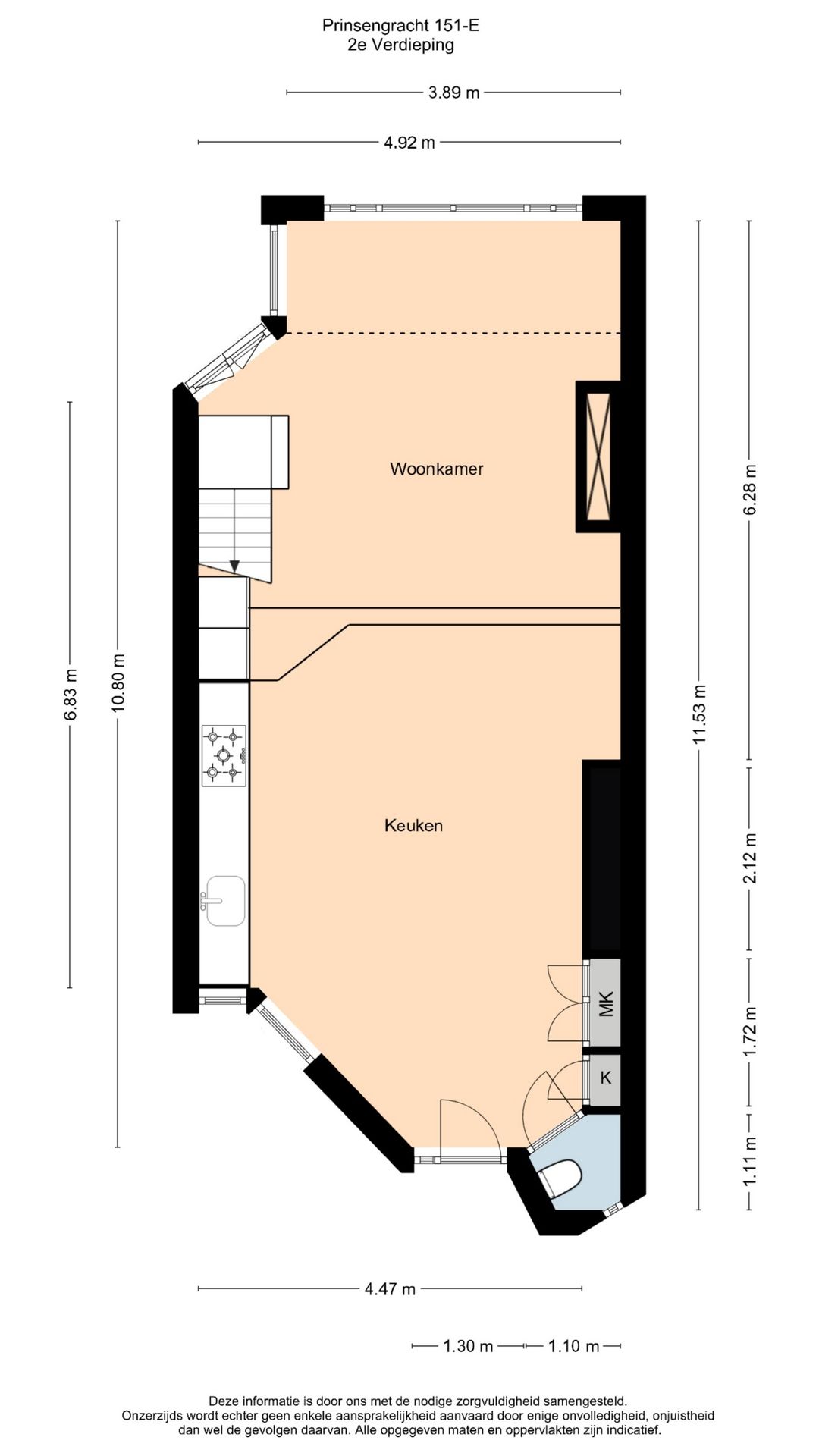 Foto 68 van Prinsengracht 151-E