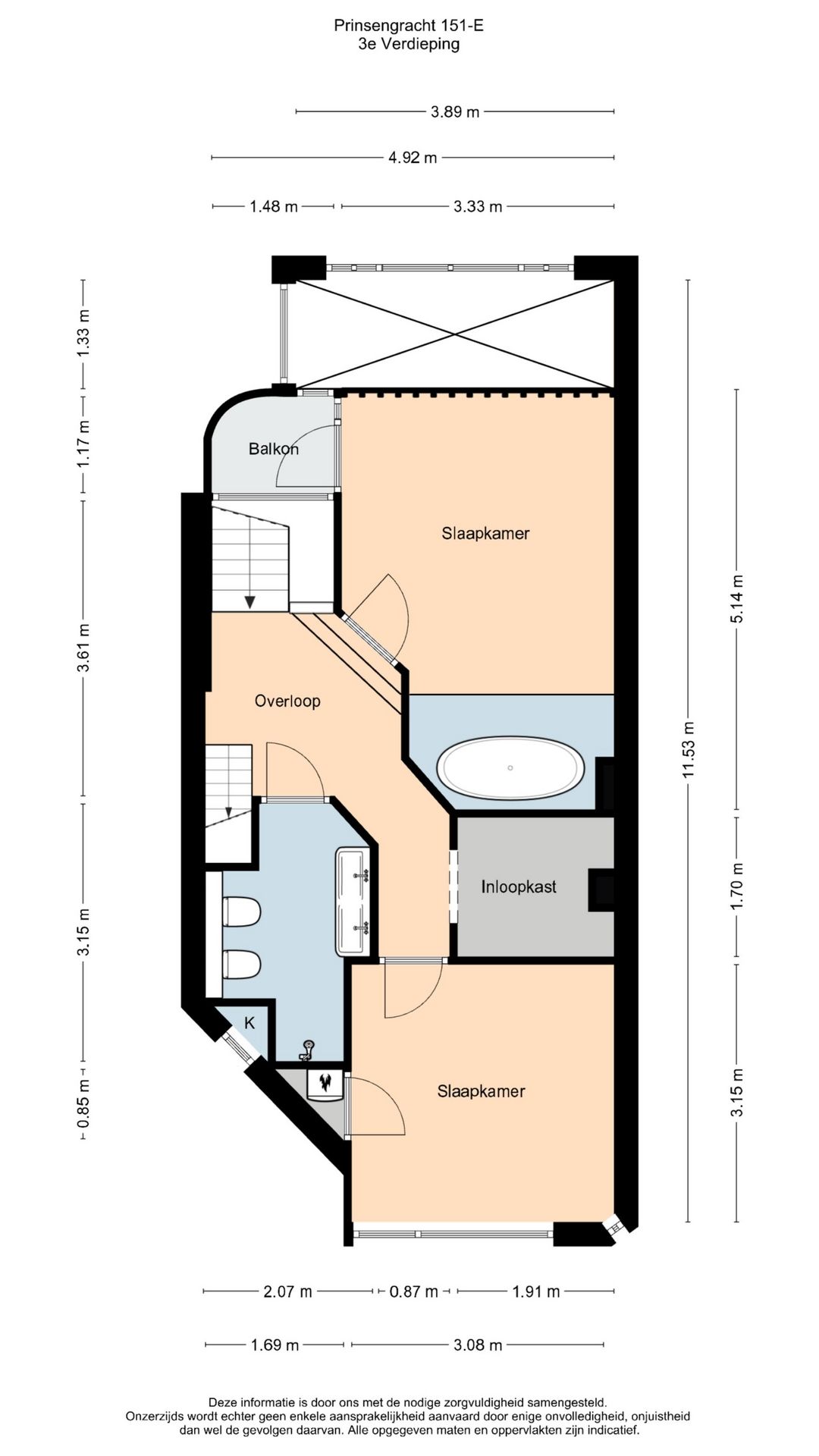Foto 69 van Prinsengracht 151-E