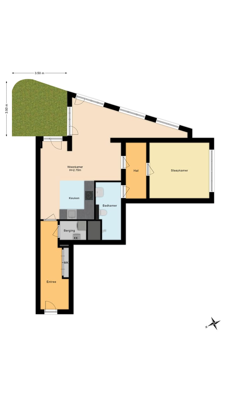 Foto 45 van Noorderkade 2-G