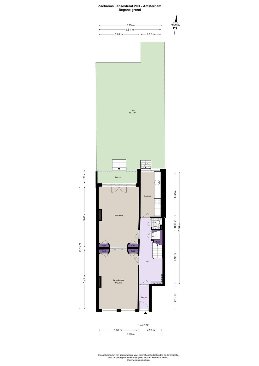 Foto 37 van Zacharias Jansestraat 20-H