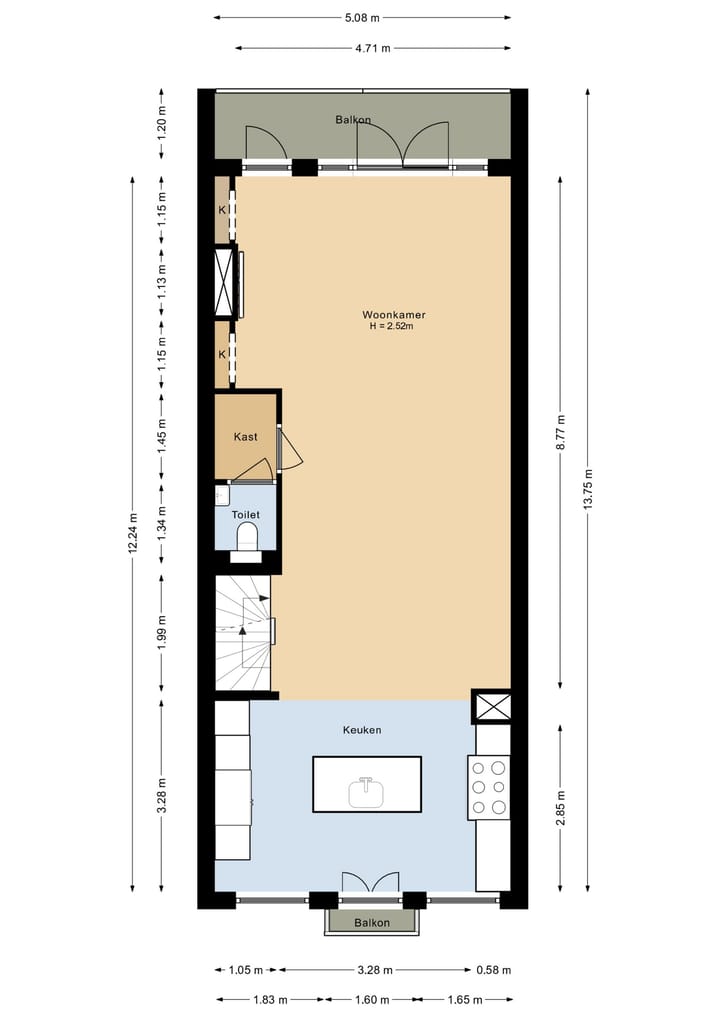 Foto 49 van Brederodestraat 32-2