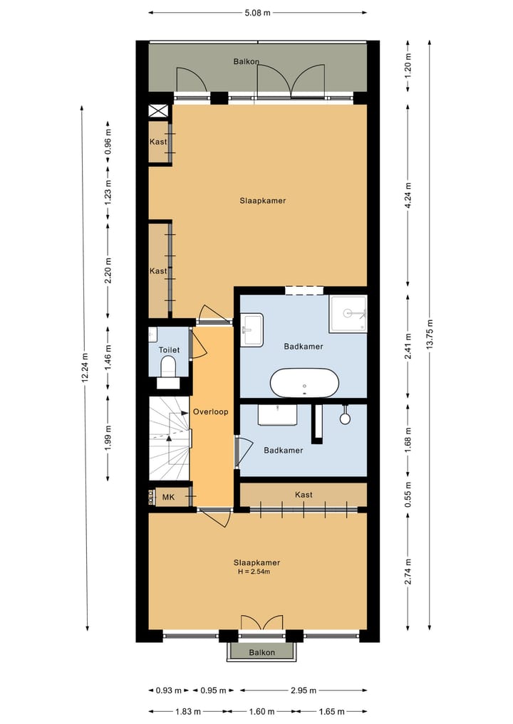 Foto 50 van Brederodestraat 32-2