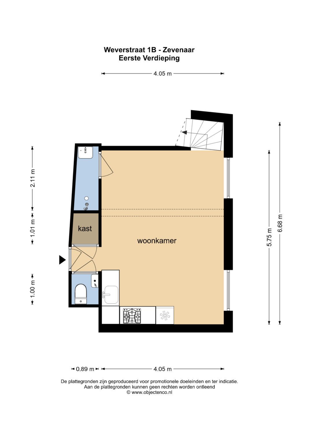 Foto 20 van Weverstraat 1-B
