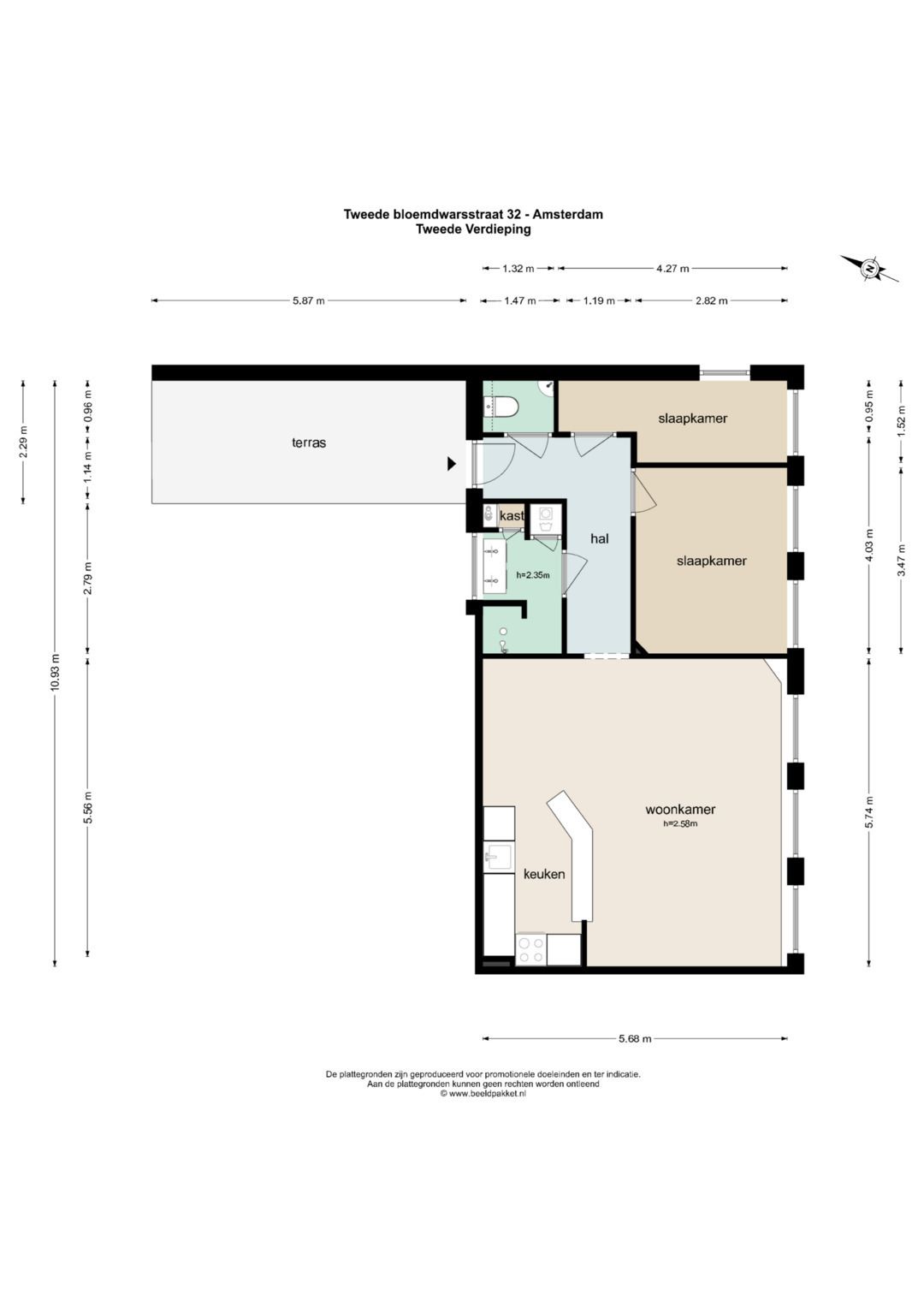 Foto 33 van Tweede Bloemdwarsstraat 32