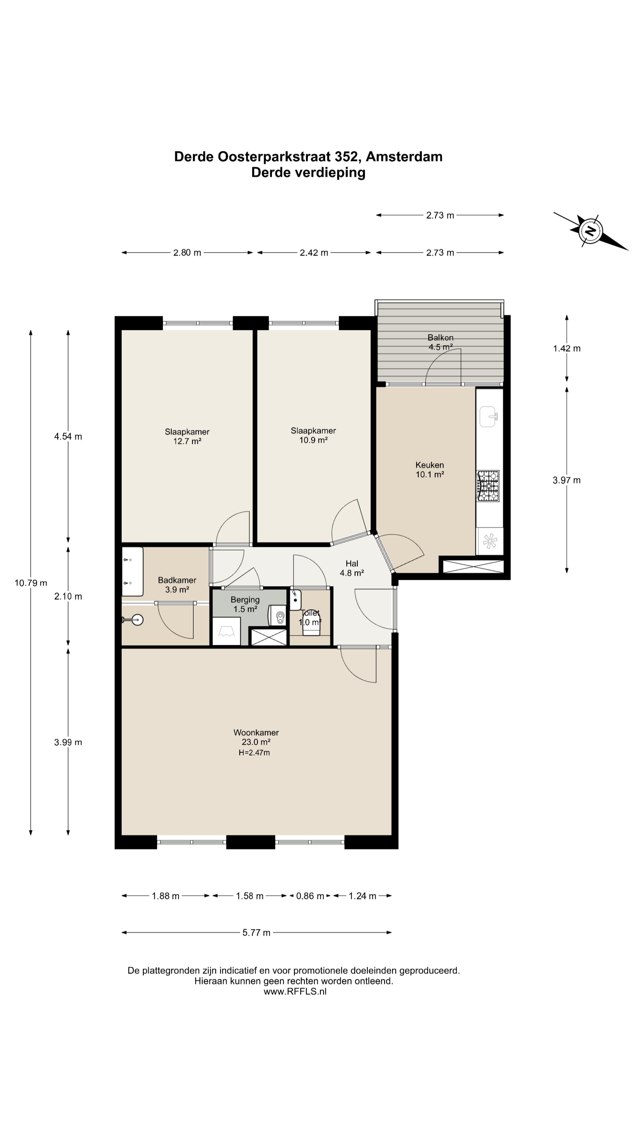 Foto 21 van Derde Oosterparkstraat 352