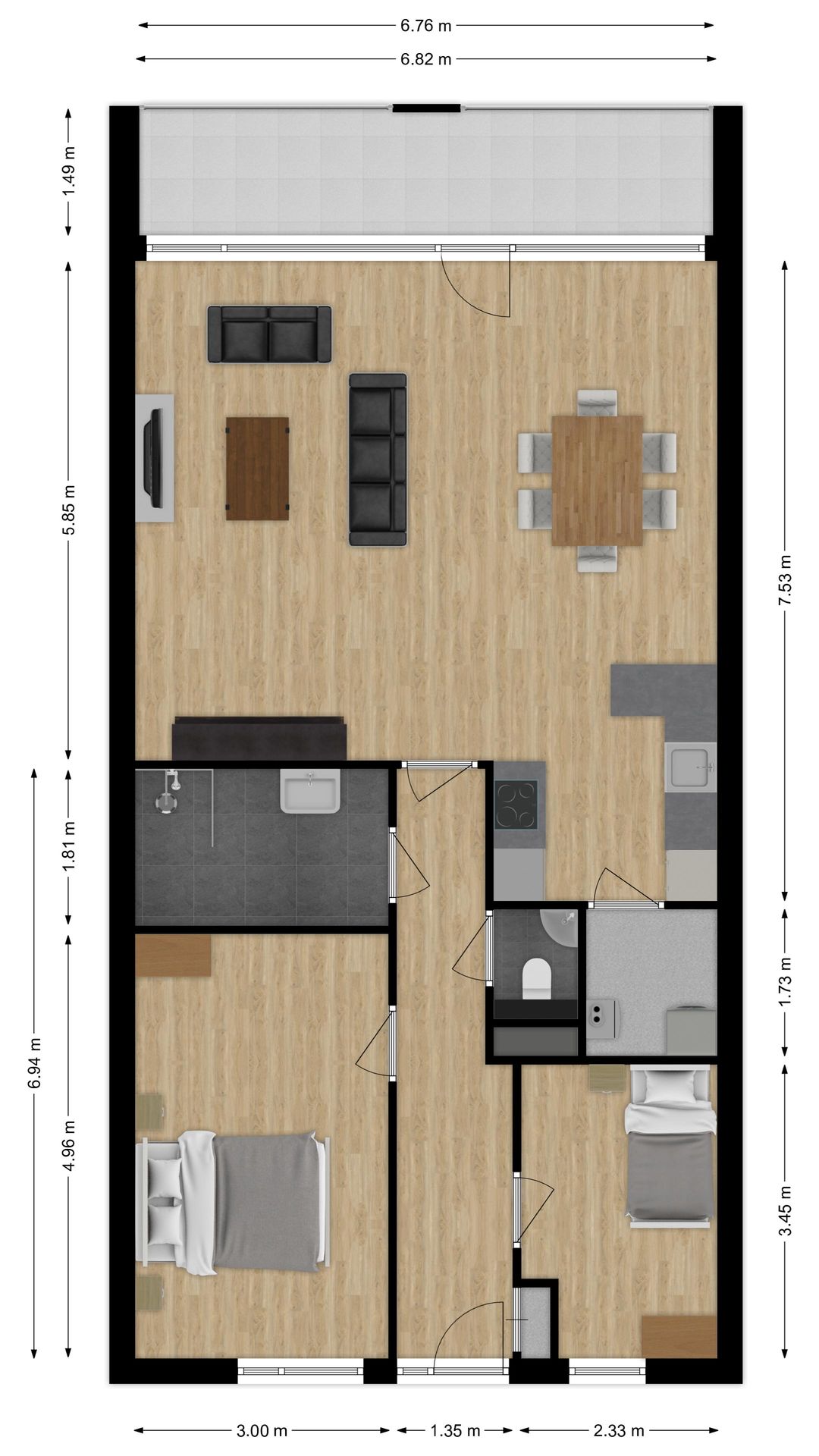 Foto 37 van Alleenhouderstraat 115-23