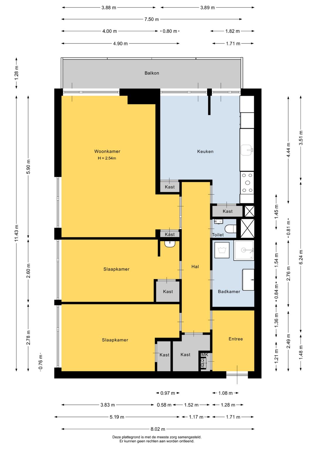 Foto 32 van Van der Waalsstraat 18-I