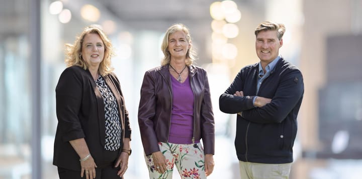 Een promotiefoto voor op kantoor