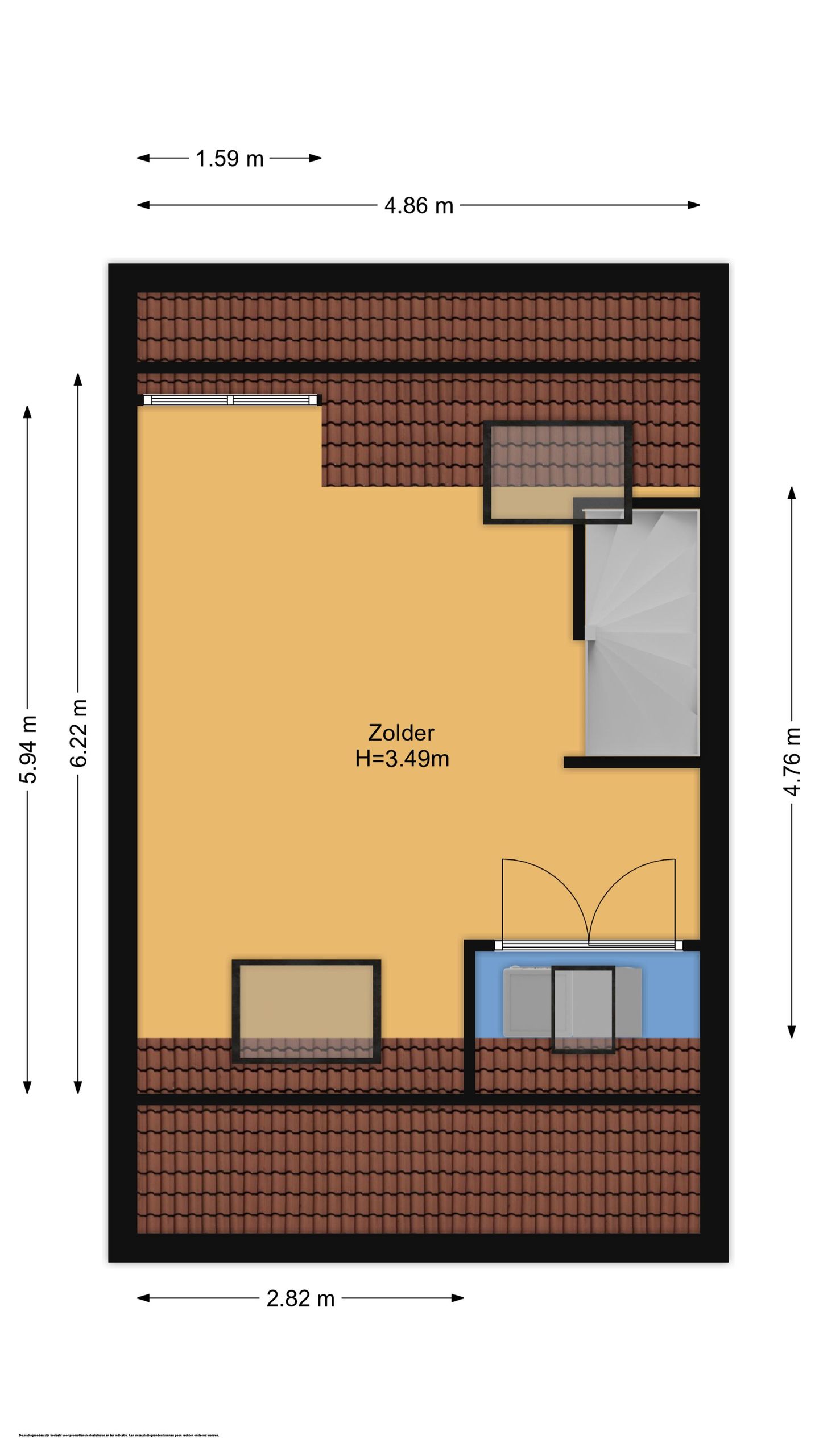 Foto 44 van Turfstraat 49