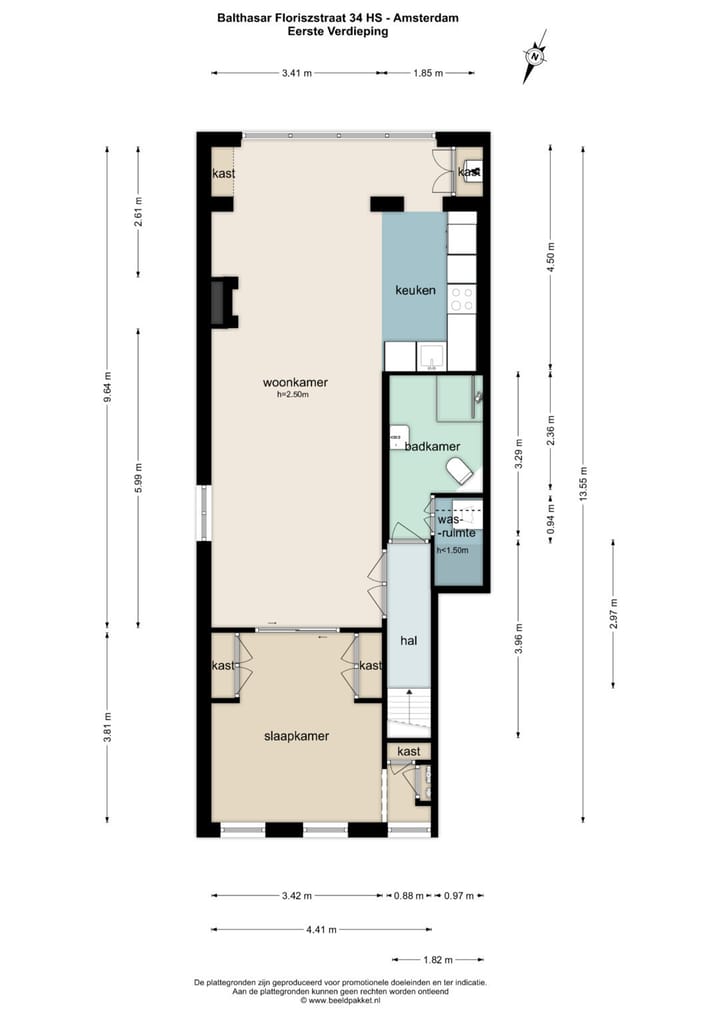 Foto 34 van Balthasar Floriszstraat 34-H