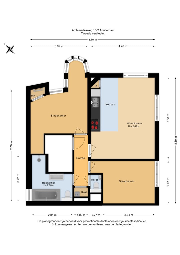 Foto 32 van Archimedesweg 10-2