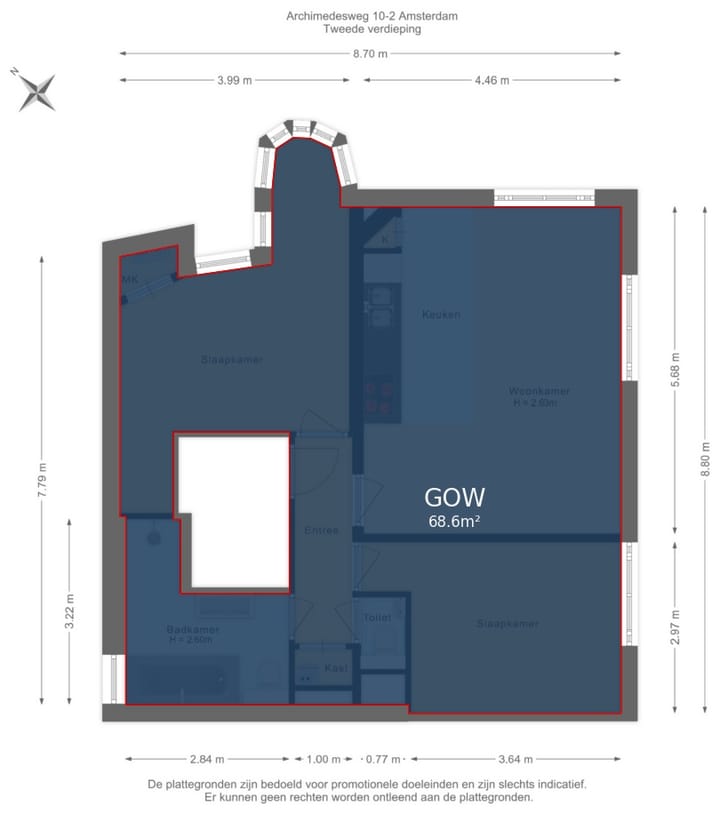Foto 34 van Archimedesweg 10-2