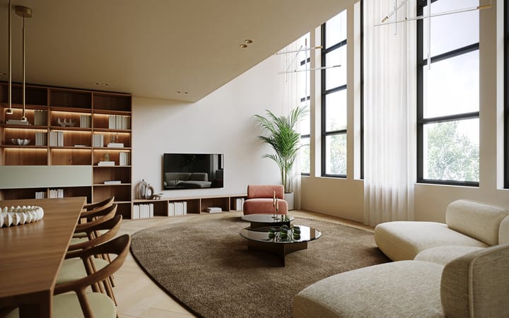 Foto 6 van Twee loft-appartementen op het Raadhuisplein Zevenaar