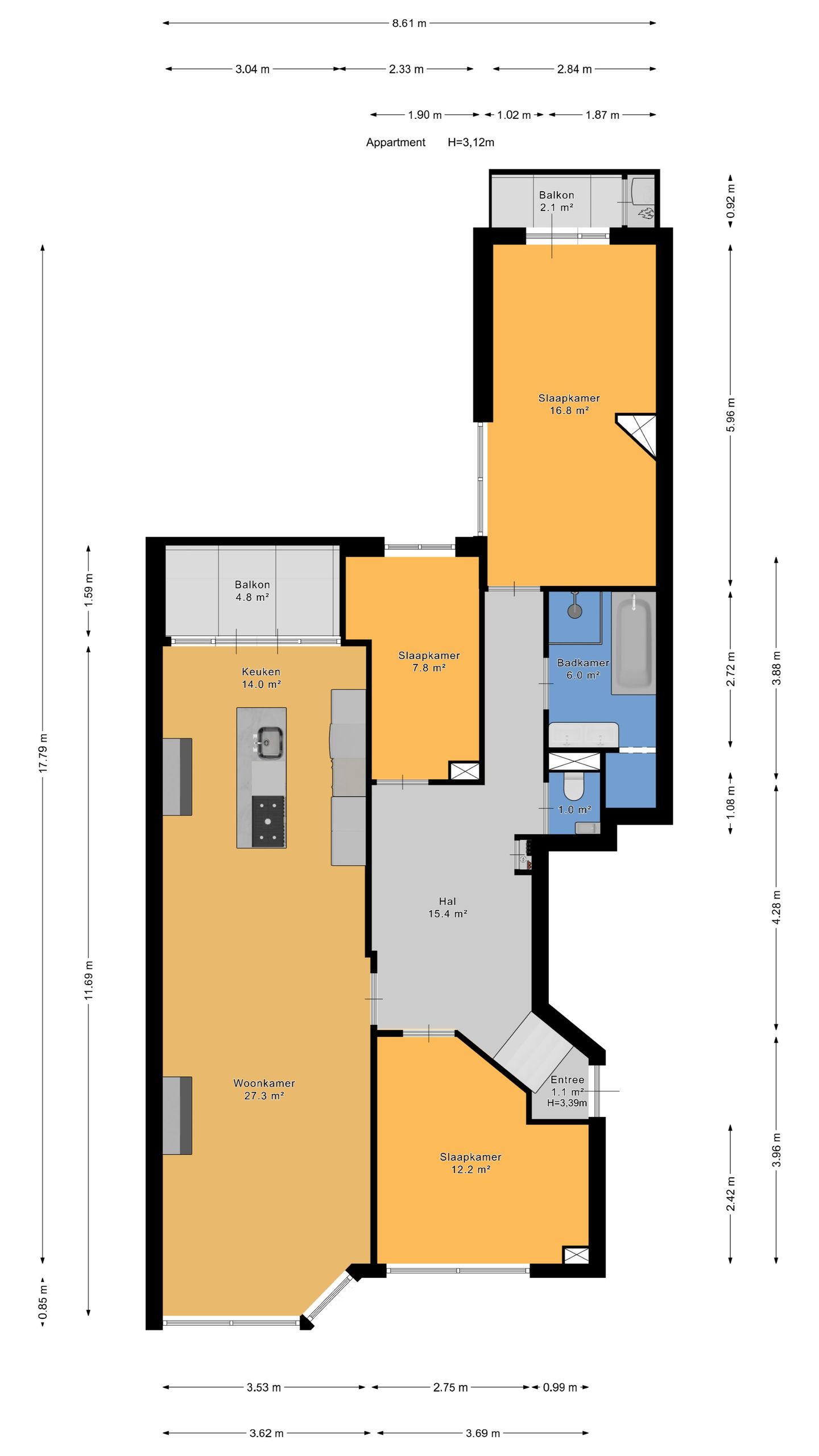 Foto 44 van Snelliusstraat 28