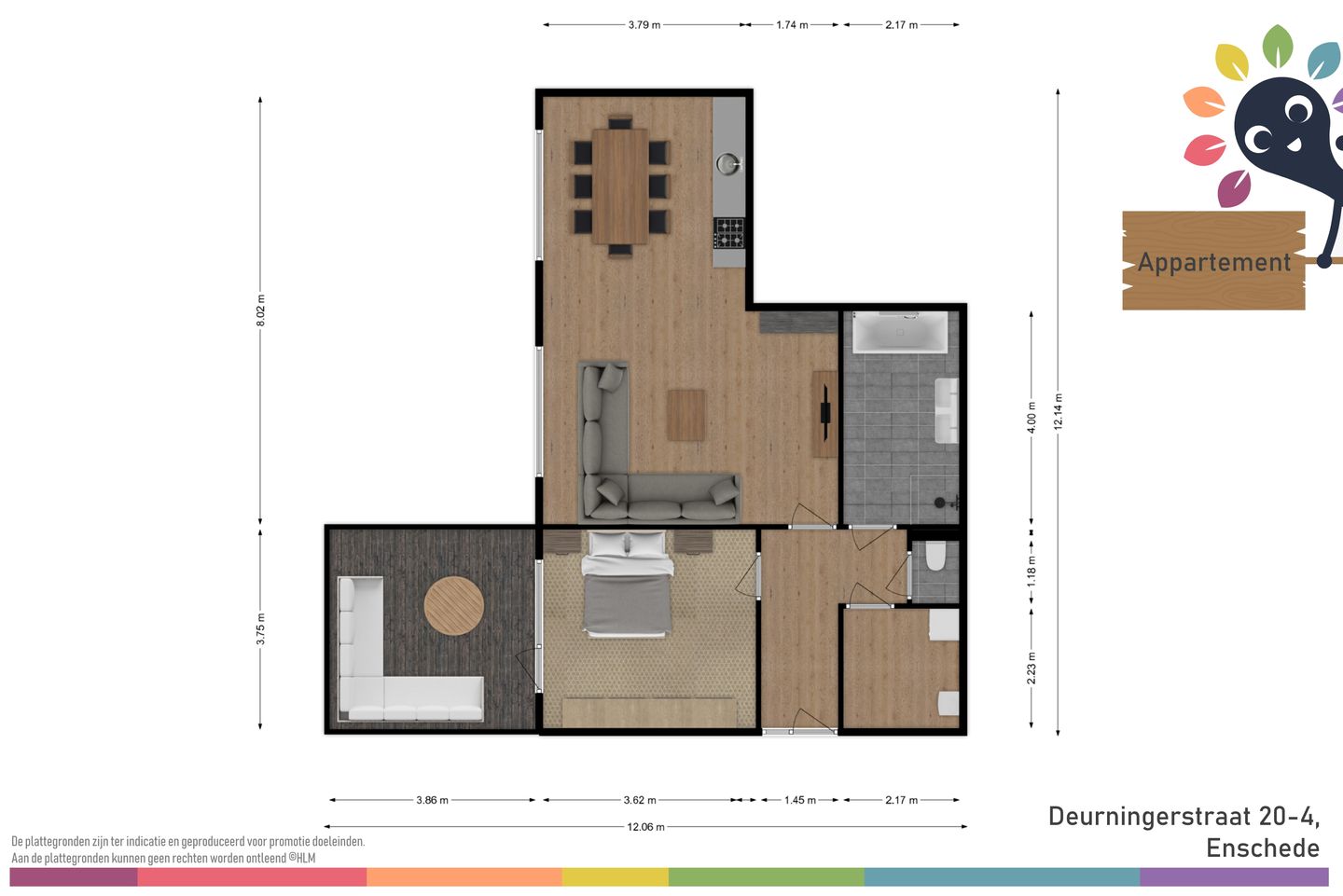 Foto 25 van Deurningerstraat 20-4