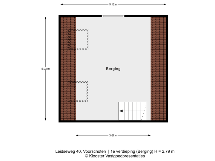 1e verdieping (Berging)