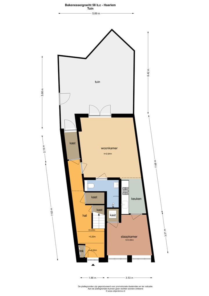 Foto 11 van Bakenessergracht 58-B