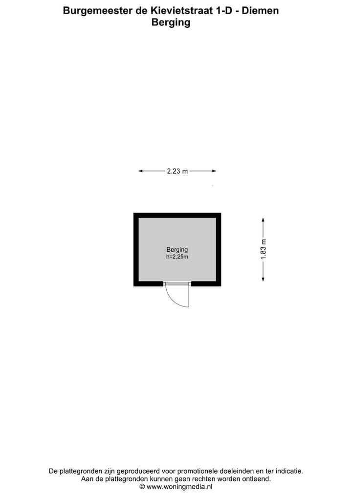 Foto 33 van Burgemeester de Kievietstraat 1-D