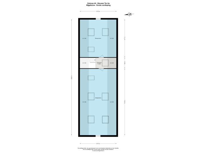 Bijgebouw - Eerste verdieping