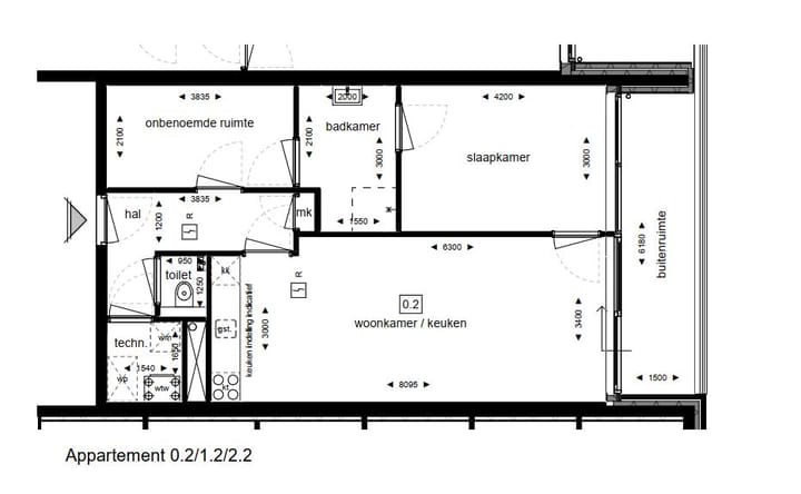 Photo 4 of Appartement Type C (Bouwnr. 1.2)