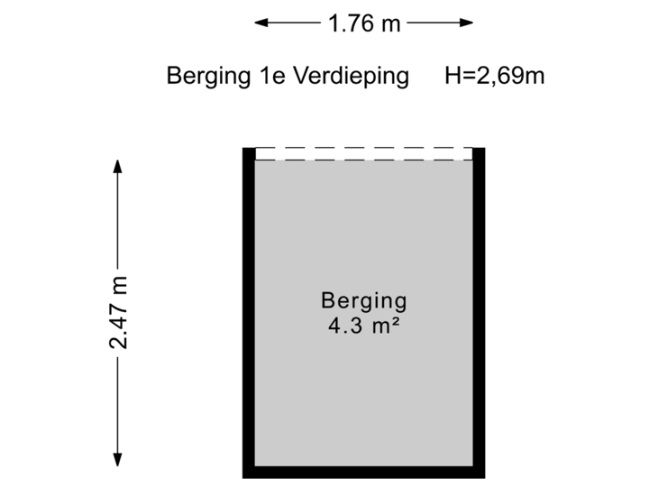 Berging 1e Verdieping