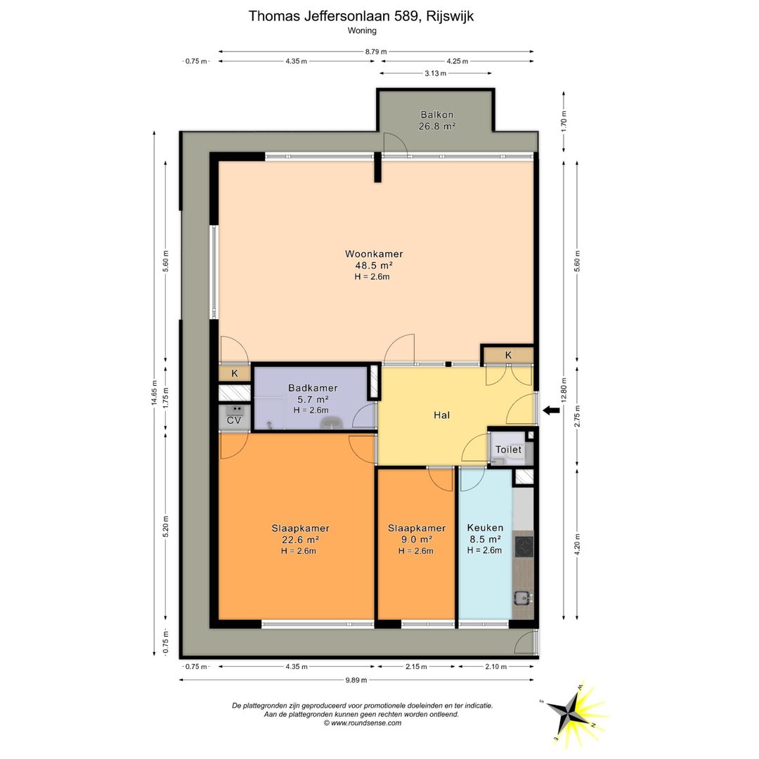 Foto 37 van Thomas Jeffersonlaan 589