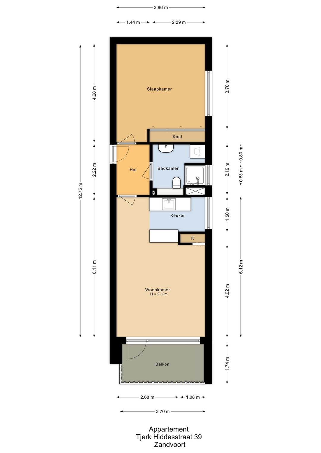 Foto 31 van Tjerk Hiddesstraat 39