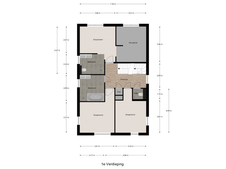 1e Verdieping