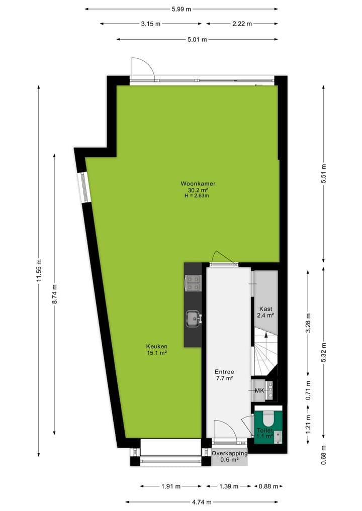 Foto 33 van van Leeuwenhoekstraat 1