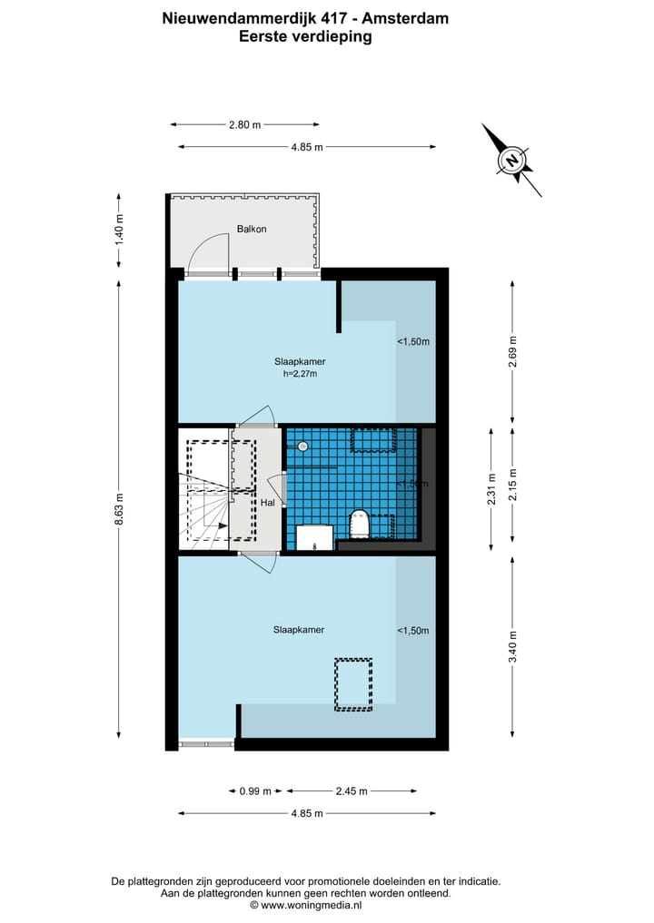 Foto 61 van Nieuwendammerdijk 417