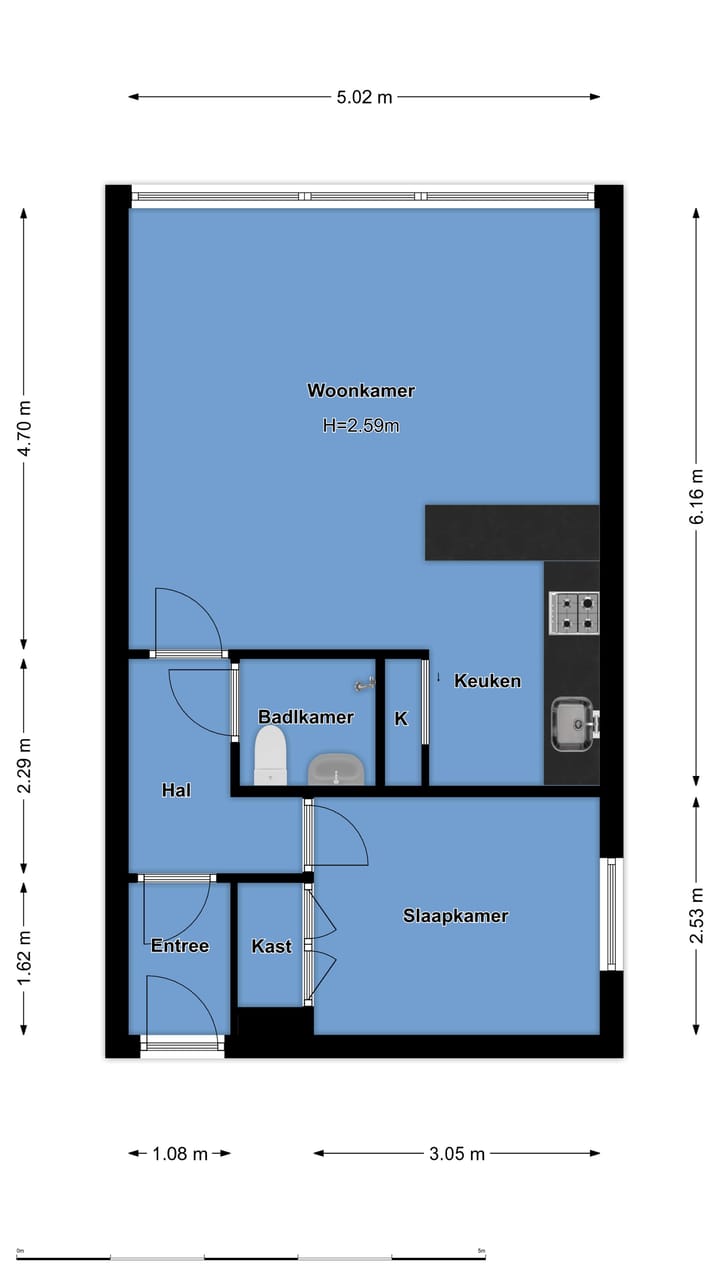Foto 14 van Langestraat 29-A
