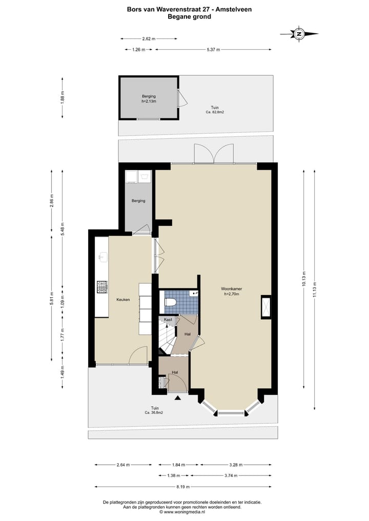 Foto 41 van Bors van Waverenstraat 27