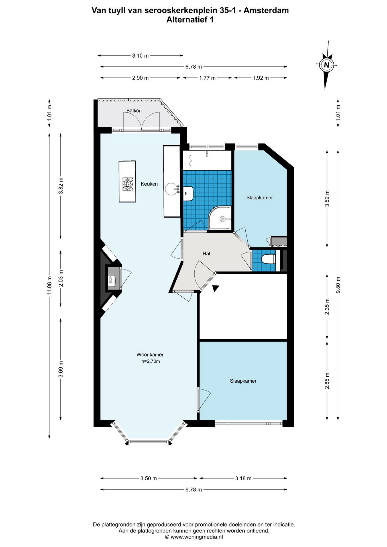 Foto 27 van Van Tuyll van Serooskerkenplein 35-1