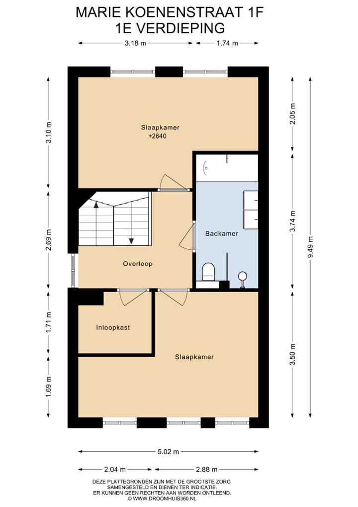 Foto 34 van Marie Koenenstraat 1-F