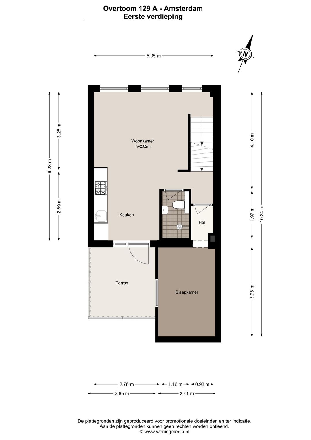 Foto 23 van Overtoom 129-A