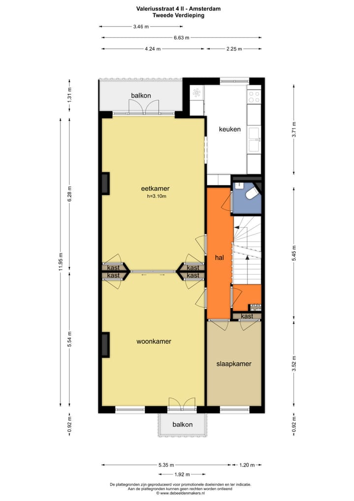 Foto 34 van Valeriusstraat 4-2