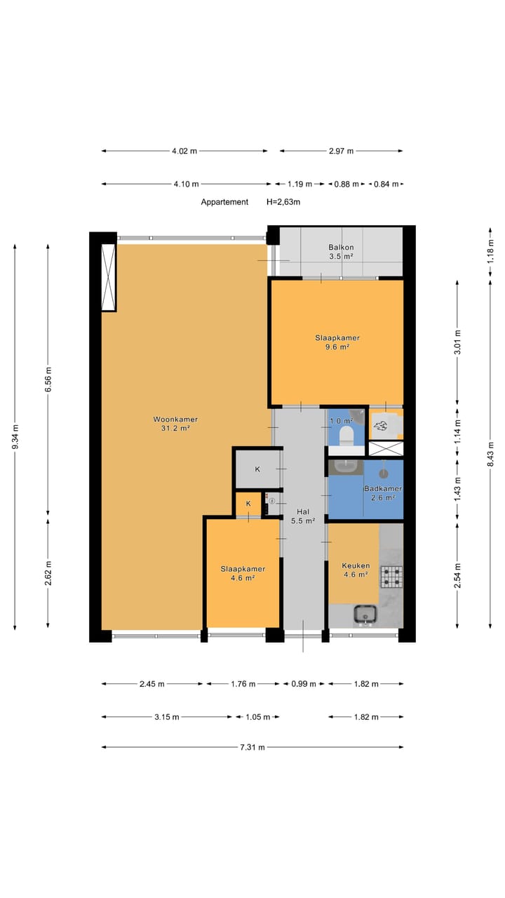 Foto 34 van Kloosstraat 70