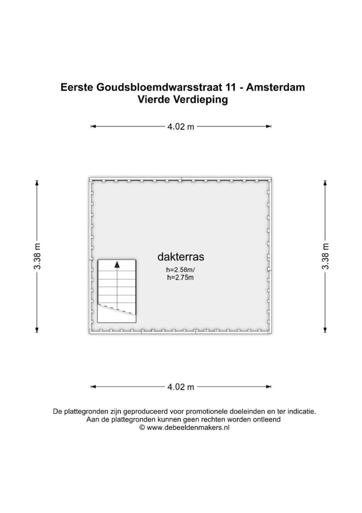 Photo 37 of Eerste Goudsbloemdwarsstraat 11-H
