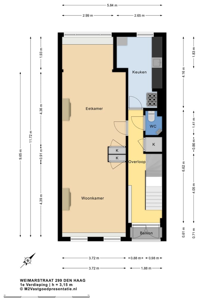Foto 3 van Weimarstraat 299