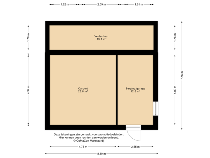 Berging  / garage / carport