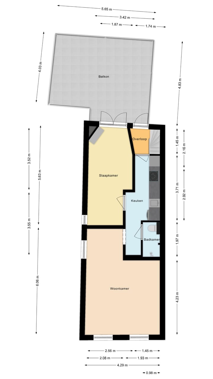 Foto 28 van Gedempte Nieuwesloot 85